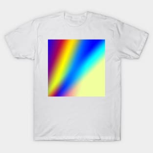 pink blue green abstract texture background T-Shirt